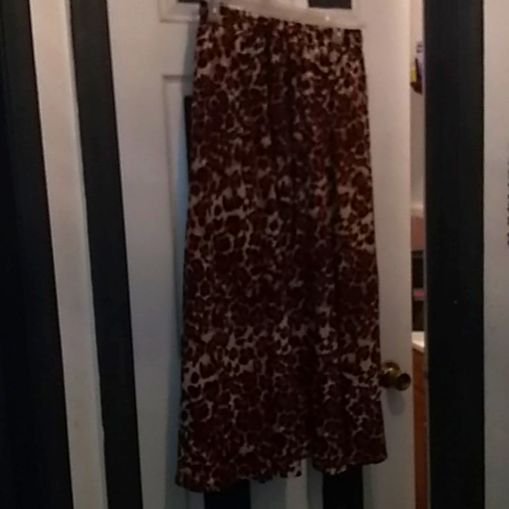 Animal print skirt